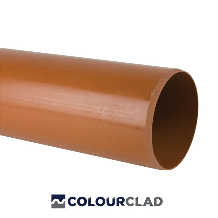 Underground Sewer Pipe 200mm Plain Ended 3m Length