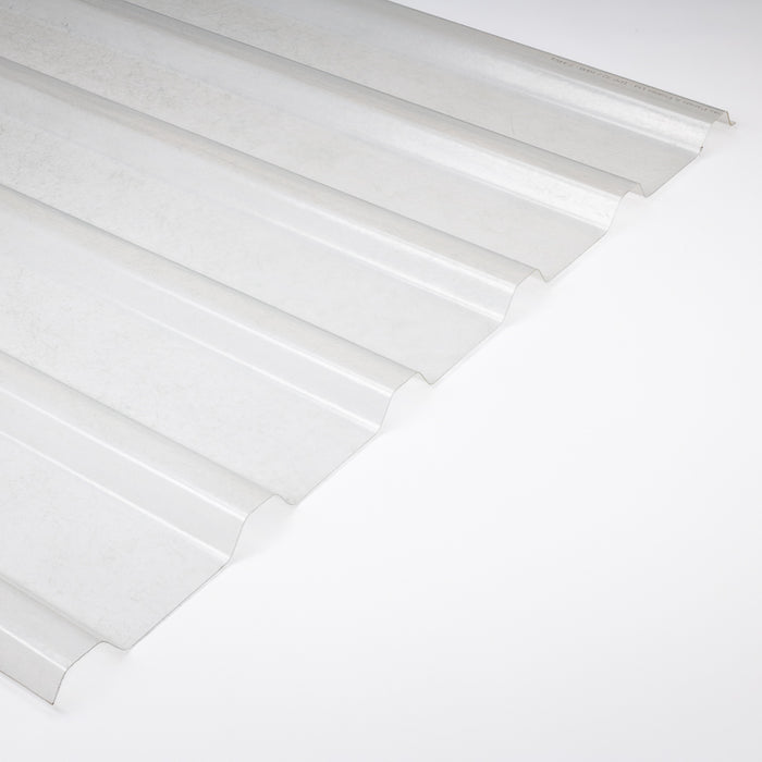 GRP Translucent Rooflight Sheet, Box Profile - 32/1000mm