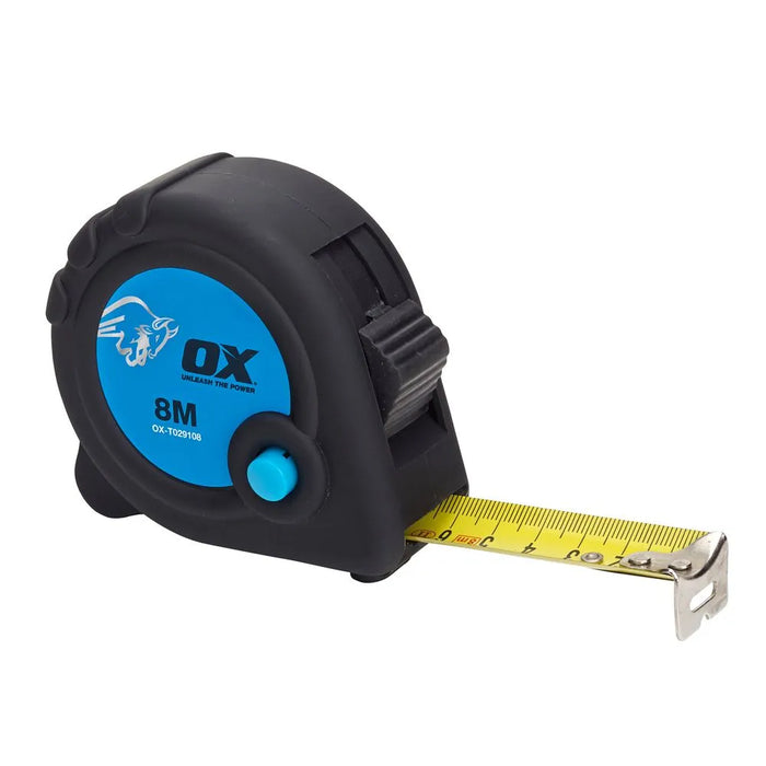 OX Trade Tape Measure – 8m / 26ft
