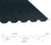 34/1000 Box Profile 0.7 PVC Plastisol Coated Roof Sheet Anthracite (RAL7016) 1000mm Width