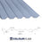 34/1000 Box Profile 0.7 Thick Galvanised Roof Sheet 1000mm Width