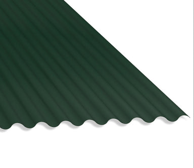 13/3 Corrugated 0.7 Thick Polyester Paint Coated Roof Sheet Juniper Green (12B29) 1000mm Width With Anticon