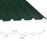 32/1000 Box Profile 0.5 Thick Polyester Paint Coated Roof Sheet Juniper Green (12B29) 1000mm Width